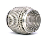 BJ 14993-STAINLESS STEEL SUS304 EXHAUST FLEX PIPES TUBE FLEX COUPLER WITH INTERLOCK 3 INCH
