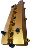 BJ 15943-SPEEDWORKS TOYOTA 2JZ-GTE NON-VVTI SINGLE PIECE BILLET VALVE COVER GOLD