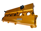 BJ 15945-SPEEDWORKS TOYOTA 2JZ-GE VVTI SINGLE PIECE BILLET VALVE COVER GOLD