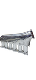 BJ 15545-2JZ-GTE BILLET INTAKE MANIFOLD WITHOUT FUEL RAIL SINGLE LINE Silver