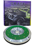BJ 15619-GRAFF LIGHTWEIGHT ALUMINUM FLYWHEEL WITH REPLACEABLE FRICTION - 1995-2003 TOYOTA TACOMA DLX 2.4-HILUX 3RZ
