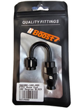 BJ 14880-UNIVERSAL PTEF AN4 180 DEGREE REUSABLE SWIVEL PTFE HOSE END FITTING BLACK