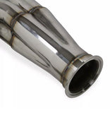 BJ 15597-BOOST Up Forward Turbo Headers, Natural Finish, GM LS 4.8/5.3/6.0L