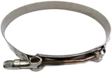 BJ 16024-T bolt hose Clamp - 4.5" - Stainless Steel