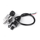 BJ 14985-Stainless Steel 1/8" NPT Pressure Transducer Sender Sensor For Oil Fuel Air Water 150PSI Pressure Senor