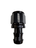 BJ 15641-BOOST AN12 Straight Push on Lock Hose Barb Fitting Oil/Fuel/Gas Line Adapter BLACK