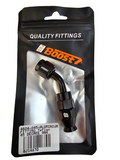 BJ 14870-UNIVERSAL PTEF AN4 45 Degrees REUSABLE SWIVEL PTFE HOSE END FITTING BLACK