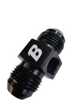 BJ 15674-BOOST Male AN8 To With 1/8 " NPT 8 - AN Male Side Port Gauge Sensor Coupler Adapter