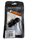 BJ 15674-BOOST Male AN8 To With 1/8 " NPT 8 - AN Male Side Port Gauge Sensor Coupler Adapter