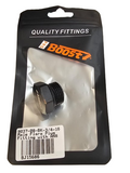 BJ 15686-BOOST -8 AN AN8 Aluminum Male Flare Plug Fitting with 8AN ORB O Ring Boss Thread 3/4-16 Seal Nut Block Off Cap Adapter