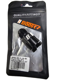 BJ 15718-BOOST 8AN Male Flare to 5/16" SAE Quick Disconnect Female Push On EFI Fitting Adapter