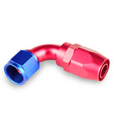 BJ 340033-ALUMINIUM FITTING 90 DEGREE SWIVEL AN12