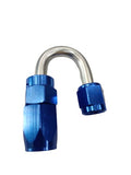 BJ 340034-AN4-180 Degree Oil Fuel Swivel Hose End Aluminum Alloy Fitting