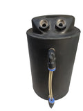 BJ 14409-2 LITRE ALUMINIUM ROUND OIL CATCH CAN TANK