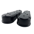 BJ 14674-BILLET LS VALVE COVERS KIT BLACK