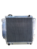 BJ 15629-BOOST For 1987-2006 Jeep Wrangler TJ YJ 2.4 2.5L 4.0 4.2L Aluminum Radiator 3 Row