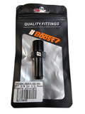 BJ 15655-BOOST Straight 1/2" Hose to 3/8" NPT Male Hardware and Service Supplies Clamp BLACK