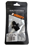 BJ 15732-BOOST 6AN Male to M18 x 1.5mm Male Fitting Adapter Flare Union Coupler Fuel Oil Line Hose End Aluminum Alloy Fitting