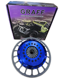 BJ 390046-GRAFF 8.5" 215MM TWIN Plates Race Clutch Kit For Toyota Landcruiser 1FZ-FE