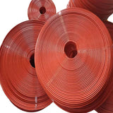 BJ 15864-Silicone Fiberglass Tube High Temperature Resistant Resin Coated Glass Fiber Braided Fireproof Sleeve Fire Retardant Casing Pip