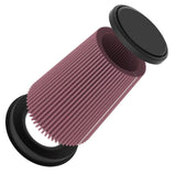 BJ 15992-4664-G&G Universal Clamp-On Air Filter: High Performance, Premium, Washable, Replacement Filter: Flange Diameter: 3,3.5 and 4 In, Filter Height: 6 In, Shape: Round Tapered