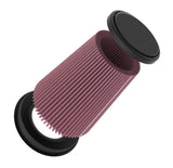 BJ 15993-5775-G&G Universal Clamp-On Air Filter: High Performance, Premium, Washable, Replacement Filter: Flange Diameter: 4.5 and 5 In, Filter Height: 7 In, Shape: Round Tapered