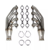 BJ 15597-BOOST Up Forward Turbo Headers, Natural Finish, GM LS 4.8/5.3/6.0L