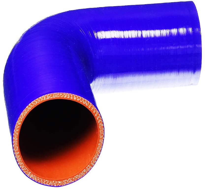 BJ 16081-High Quality 5 layer - 90 Degree Elbow Silicone Hose - 4