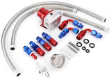 BJ 14053-Fuel Pressure Regulator, Universal Adjustable Fuel Pressure Regulator Kit