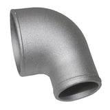 BJ 14484-CAST ALUMINUM REDUCER 90 DEGREE ELBOW PIPE 2X3"