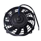 BJ 14549-Universal 9″  Radiator And Oil Cooler  Cooling Fan 12V 80W