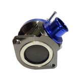 BJ 14504-Universal Racing 40mm V Band Universal Car Blow Off Valve Blue