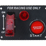 BJ 43011-engine start button + 1 x toggle switches