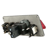 BJ 43015-12V Car Ignition Switch Engine Start Push Button 3 Toggle Racing Panel