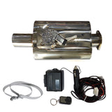 BJ 14260-Remote Control Exhaust Muffler UNIVERSAL 3”