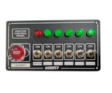 BJ 14630-BOOST RACING SWITCH PANEL 6 BUTTON+LIGHT