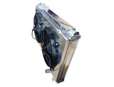 BJ 14645-TOYOTA SUPRA PERFORMANCE ALUMINIUM RADIATOR WITH FAN SHROUD KIT 1993-1998 2JZGE