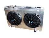 BJ 14645-TOYOTA SUPRA PERFORMANCE ALUMINIUM RADIATOR WITH FAN SHROUD KIT 1993-1998 2JZGE