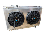 BJ 14645-TOYOTA SUPRA PERFORMANCE ALUMINIUM RADIATOR WITH FAN SHROUD KIT 1993-1998 2JZGE
