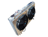 BJ 14645-TOYOTA SUPRA PERFORMANCE ALUMINIUM RADIATOR WITH FAN SHROUD KIT 1993-1998 2JZGE