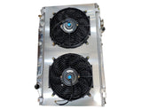 BJ 14645-TOYOTA SUPRA PERFORMANCE ALUMINIUM RADIATOR WITH FAN SHROUD KIT 1993-1998 2JZGE