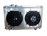 BJ 14645-TOYOTA SUPRA PERFORMANCE ALUMINIUM RADIATOR WITH FAN SHROUD KIT 1993-1998 2JZGE