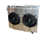 BJ 14644-TOYOTA Land Cruiser 1FZ PERFORMANCE ALUMINIUM RADIATOR WITH FAN SHROUD KIT 1990-1998