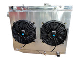 BJ 14644-TOYOTA Land Cruiser 1FZ PERFORMANCE ALUMINIUM RADIATOR WITH FAN SHROUD KIT 1990-1998