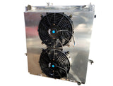 BJ 14642-NISSAN VTC TB48 PERFORMANCE ALUMINIUM RADIATOR WITH FAN SHROUD KIT