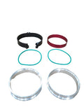 BJ 14639-100.5255BK-CNC ALUMINIUM Intercooler CLAMP +FLANGE  KITS 5"