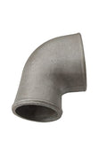 BJ 14484-CAST ALUMINUM REDUCER 90 DEGREE ELBOW PIPE 2X3"