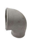 BJ 14483-CAST ALUMINUM REDUCER 90 DEGREE ELBOW PIPE 3X3.5"