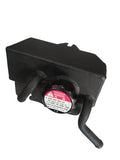 BJ 14430-Polished Aluminum Radiator Coolant Overflow Tank Can