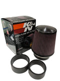 BJ 14662-K&N UNIVERSAL AIR FILTER (3",3.5",4")